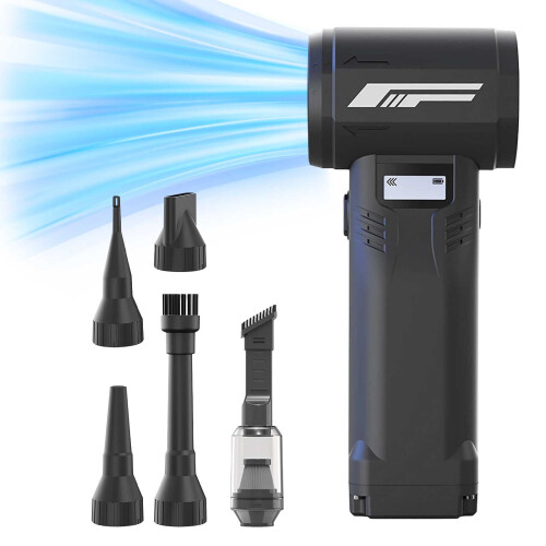 Cordless Air Duster for Car Interior Cleaning 9 Speed LED 1
