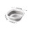 Grey Foldable Foot Soaking Bucket with Massage Bumps 1 Pc 3