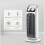 Ceramic Tower Heater Oscillating 2 Heat Settings 7