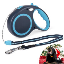 Retractable Dog Leash 30 Ft Heavy-Duty Nylon for Dogs up to