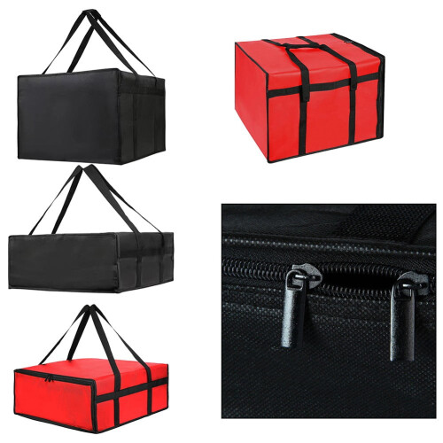 Insulated Pizza Delivery Bag Waterproof Thermal Backpack 2