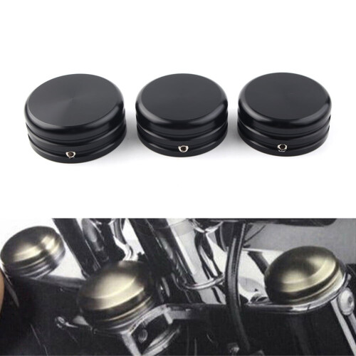 BFY CNC Upper Fork Stem Nut Covers for Harley Sportster 883