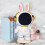 Space Rabbits Astronaut Coin Bank White 1