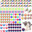 Cat Toy Set Rainbow Mice Spring Crinkle Balls 140PCS 1
