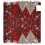 Christmas Tree Snowflake Magnetic Mailbox Cover Red White 4
