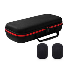Wireless Microphone Storage Box Double Handheld with