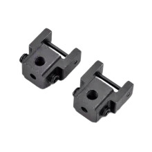 Scroll Saw Blade Clamp Holder Pin 2 Pcs Black Metal