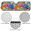 Foldable Windshield Sun Shade Tropical Hibiscus Print 6