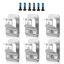 Electrical Power Tool Belt Clip Steel 6-Pack for DEWALT 20V