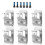 Electrical Power Tool Belt Clip Steel 6-Pack for DEWALT 20V 1