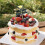 Cake Inserts Graduation Theme Glitter Diploma Cap 24 pcs 5
