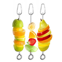 Bird Cage Food Holder Skewer for Parrot Budgie Macaw