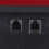 Red Wired Desk Phone with Caller ID for Home Office 5