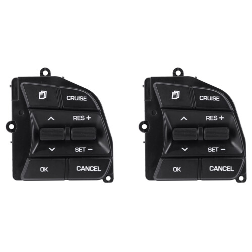 2X Car Right Side Steering Wheel Cruise Control Button  for  Sonata 9 LF