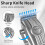 Cordless Hair Clippers for Men USB Rechargeable 8 Combs 2