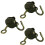 Mini Padlocks Vintage Bronze Style 3 PCS 2