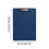 A4 Writing Board Plastic Clipboard with Clip 3