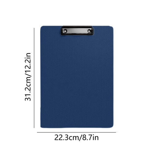 A4 Writing Board Plastic Clipboard with Clip 2