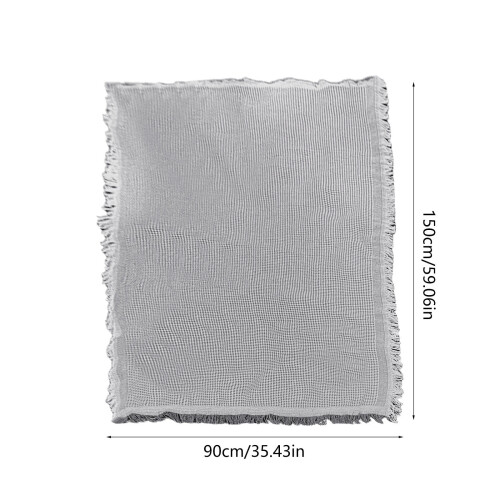Outdoor Picnic Blanket Gray 59x35in Foldable Camping Mat 1