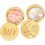 Bamboo Salt Container with Magnetic Lid and Spoon 2 Pack 1