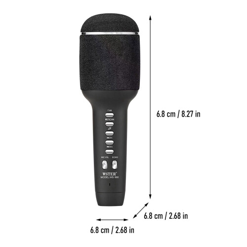Wireless Bluetooth Karaoke Microphone 4 Sound Effects 2