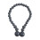 Magnetic Curtain Tiebacks Wood Bead Design 2 Pack Gray 3