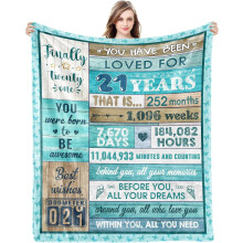 Couverture Sweet16 pour filles, 127 x 152 cm