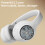 Bluetooth Headset Wireless Over-Ear ANC HiFi Stereo 5