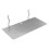 Hemoton Pegboard Organizer Heavy Duty Wall Mounted Shelf Set 6