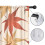 Pumpkin Pattern Thanksgiving Curtains Farmhouse Style 2 4