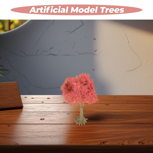 Miniature Model Trees for Train Scenery HO O Scale 2