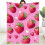 Pink Strawberry Flannel Blanket 50x60in 1