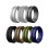 Silicone Wedding Ring for Men 8mm Width Breathable Air 1