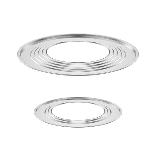 Bamboo Steamer Ring Stainless Steel 2 Pcs
