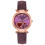 Women's Quartz Analog Watch with Leather Strap 2