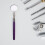 Extendable Mechanic Inspection Mirror Purple Glass 1 Set 4