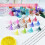 Butterfly Hair Clips Pastel Mini 50 Pieces 3