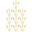 Plastic silverware set disposable 1 set 5