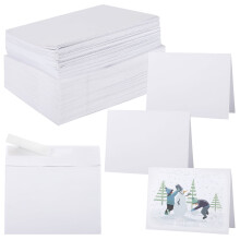 A7 Blank Cards with Self-Seal Envelopes 100 pcs