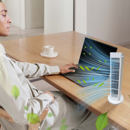 AC Unit for Bedroom Desktop Silent USB Tower Fan 1