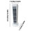 AC Unit for Bedroom Desktop Silent USB Tower Fan 3