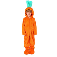 Easter Bunny Carrot Hooded Onesie Orange Size 7