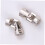 Silver Universal Joint Motor Connector 5 pcs 4