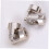 Silver Universal Joint Motor Connector 5 pcs 6