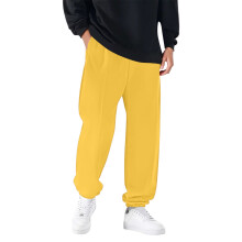 Men's Joggers Warm Elastic Trousers Relaxed Fit