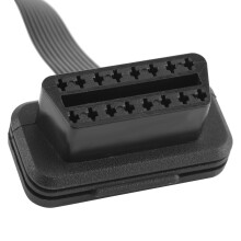 LAFGUR OBD2 Extension Cord 0.3M 16-Pin Male to Dual Female