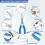 Fishing Tool Kit Saltwater-Resistant 6-Piece Set 7