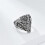 Men's Gothic Goat Head Ring Stainless Steel Size 7 3