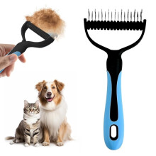 Pet Hair Removal Tool Double-Sided Mini Dematting Comb