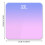 Digital Bathroom Scale Tempered Glass 300 lb 2